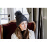 Bonnet Pompon Kentucky - Gris