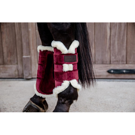 Gesloten peesbeschermers Velvet Contrast Kentucky