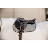 Tapis de selle Pied-de-poule jumping Kentucky - Marron