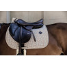 Tapis de selle Pied-de-poule jumping Kentucky - Beige