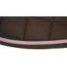 Tapis Daytona Obstacle Privilege Equitation - Chocolat / rose