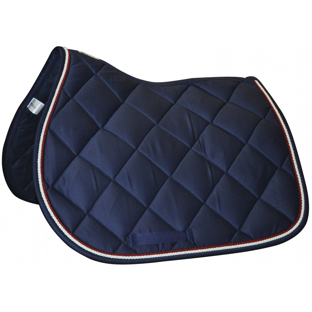 Tapis De Selle Personnalisé Team Equine New Tradition – Feutre De Laine, Contouré, Drop Rigging