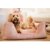 Hondenbed Velvet Kentucky - Oudroze