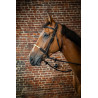 Bridon Neusriem Touw D Collectie van Dy'on - Zwart