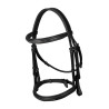 Bridon Muserolle Française US Collection by Dy'on - Noir