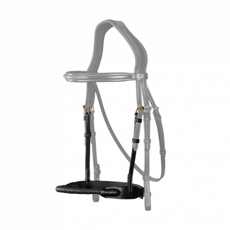 Neusriem in met leer bekleed touw D Collection by Dy'on