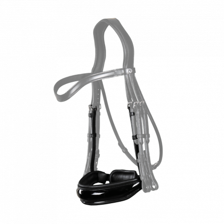 Neusriem Groot Sluiting Pull Back Gelakt New English Collection by Dy'on