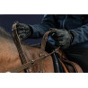 Riemen van stof 5/8 met 9 geleiders Collectie US by Dy'on - Bruin