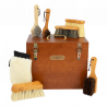 Set Boîte de pansage Grooming Deluxe by Kentucky - Brun