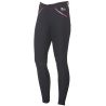 Pantalon ANTIBES femme - Noir / fuchsia