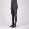 Pantalon d'équitation Euro-star Arista diamond FullGrip - Noir