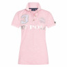 Polo shirt Favouritas EQ HV Polo - Mélange rose puissant