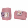 Bandes de polo Imperial Riding Cosmic Sparkle - Rose chic