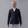 Veste de Concours Kingsland Classic Junior fille - Marine