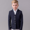 Veste de Concours Kingsland Classic Junior garçon - Marine