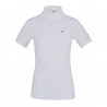 Wedstrijdshirt Kingsland Classic korte mouwen hoge kraag dames - Wit