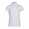 Wedstrijdshirt Kingsland Classic korte mouwen Junior Meisjes - Wit
