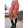 Legging HKM Rosewood full seat  silicone - Rouille