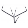 Collier de chasse HKM Economic avec élastique - Noir