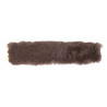 HKM halsterhoes schapenvacht - Donkerbruin