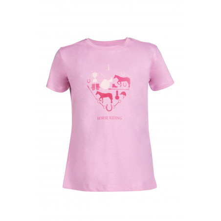 Kinder-T-shirt HKM I love horse riding