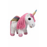 Peluche Licorne HKM Cuddle Pony - Blanc