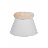 Cloches HKM Comfort Softopren avec rembourrage - Blanc