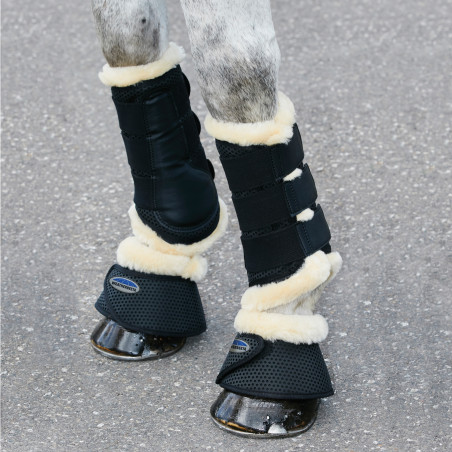 WeatherBeeta springschoenen met rand van puur wol