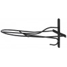 Porte-selle mural Hennie - Noir