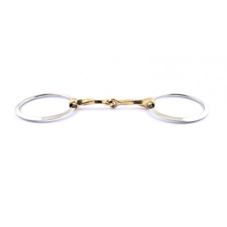 Mors 2 ringen plat 90 mm Jump'In gedraaid 17 mm