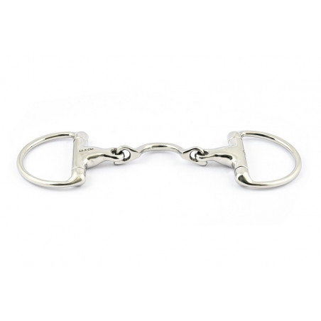 Mors à olives Jump'In double brisure avec passage de langue bloqué