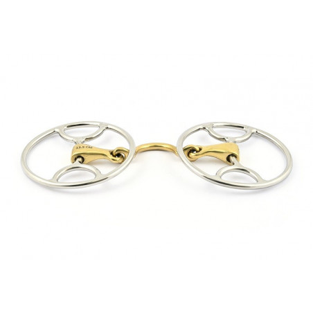 Mors Jump'In Swivel dubbel gebroken met tongvrijheid