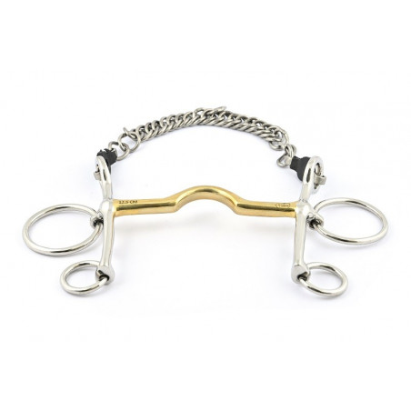 Pelham bit Jump'In recht op tongvrijheid