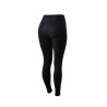 Legging d'équitation fond peau silicone Horze Juliet - Noir