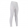 Legging Alice Kids fond intégral en silicone HKM - Blanc