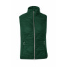 Mouwloze lichte bodywarmer Horze Martina dames - Bosgroen