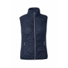 Mouwloze lichte bodywarmer Horze Martina dames - Donker marineblauw
