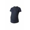 T-shirt de maternité fonctionnel Horze Lily - Marine foncé