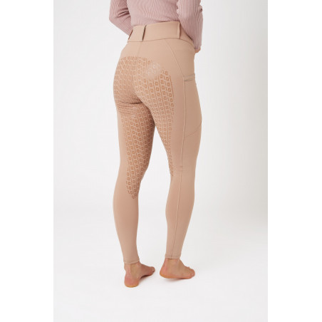 Pantalon d'équitation fond intégral grip Horze Noelle femme