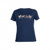T-shirt enfants Pony Club HKM - Rose