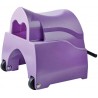 Porte-selle Saddle Box roulant La Gée - Violet