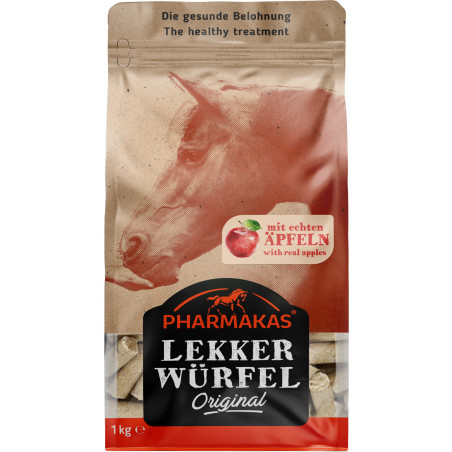 Appelsnoepjes voor paarden Pharmakas