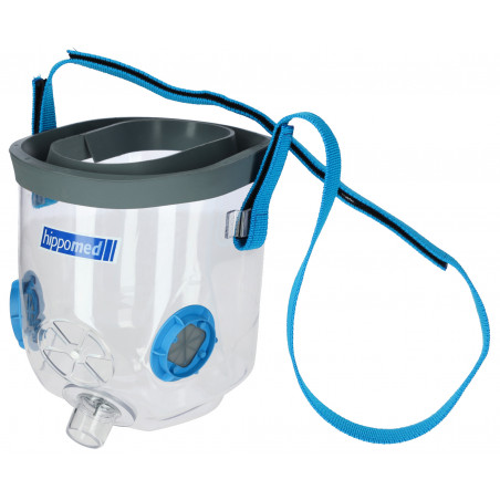 Inhalatiemasker AirOne met accessoires Hippomed