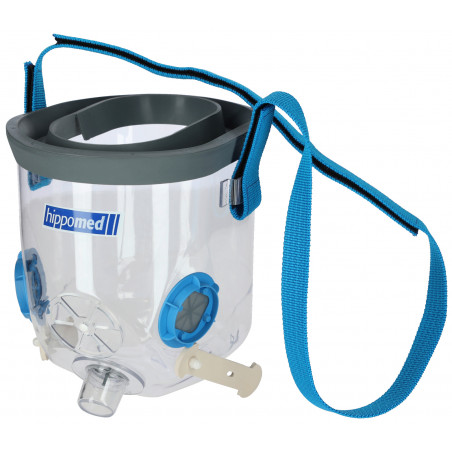 AirOne Flex-inhalatiemasker met Hippomed-accessoires