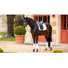 Tapis Amortisseur LeMieux Merino+ Lined Suede Dressage Square - Blanc / blanc