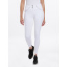 Pantalon LeMieux Lottie fond intégral suédine - Blanc