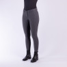 Pantalon d'équitation Easy rider Queen Diamond Fond silicone grip - Aimant Gris