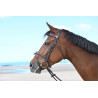 Bridon Jump'In Tuesday muserolle combinée week - Havane