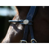 Bridon Wednesday gecombineerde neusriem Jump'In week - Zwart