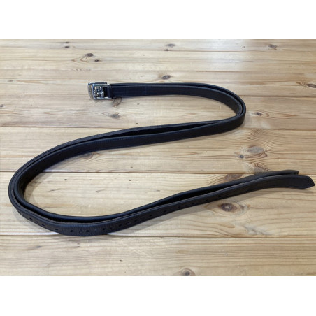 Stijgbeugelriemen Jump'In bedekt met leer